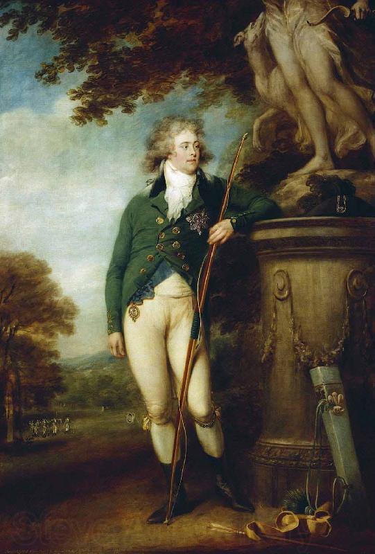 John Russell Portrait of George IV Spain oil painting art